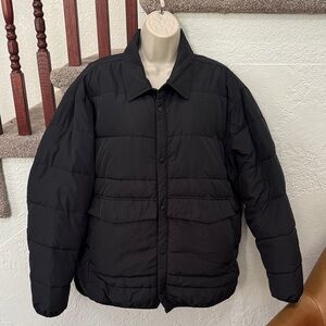ZARA Women’s Black Puffer Jacket Size XL EUC